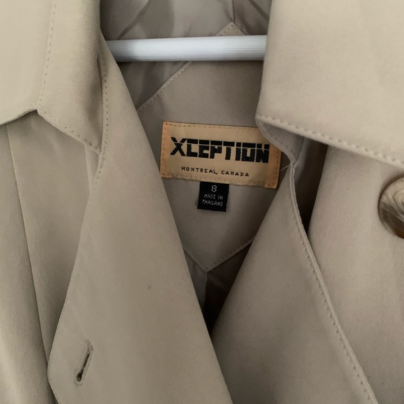 Montreal design flow drape double breast trench - Picture 2 of 8